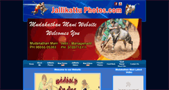 Desktop Screenshot of jallikattuphotos.com